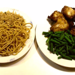 Chicken wings ketjap met kousenband